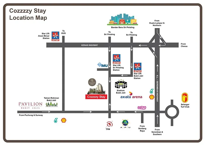 Apartment Next To Axiata Arena, Stadium Bukit Jalil