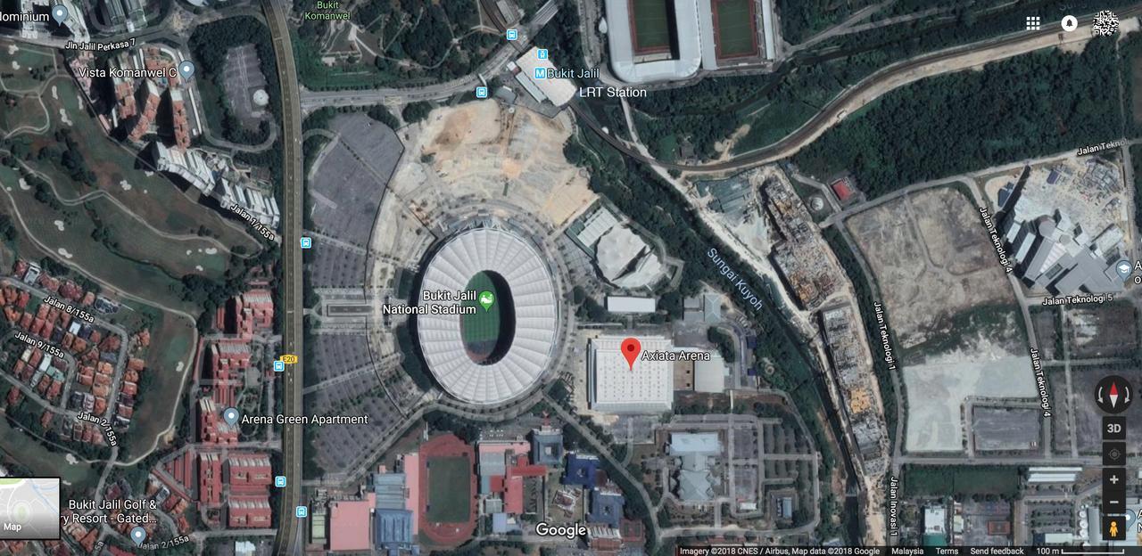 Next To Axiata Arena, Stadium Bukit Jalil * Kuala Lumpur